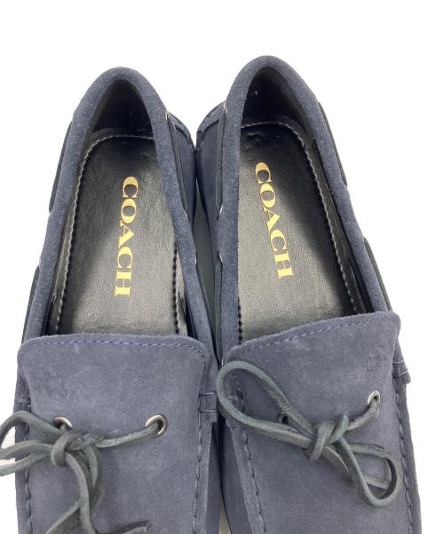 COACH（コーチ）COACH (コーチ) ローファー ネイビー サイズ:SIZE 25.5cmの古着・服飾アイテム