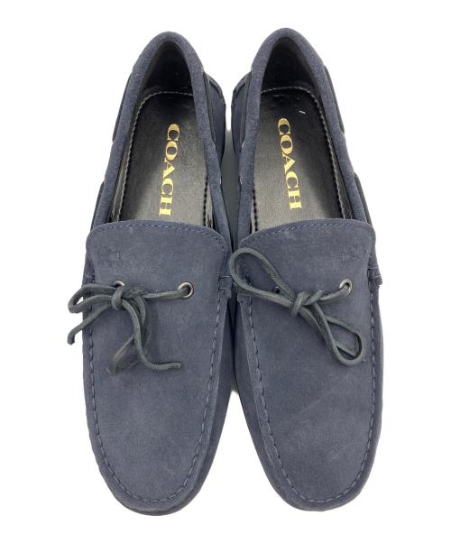 COACH（コーチ）COACH (コーチ) ローファー ネイビー サイズ:SIZE 25.5cmの古着・服飾アイテム