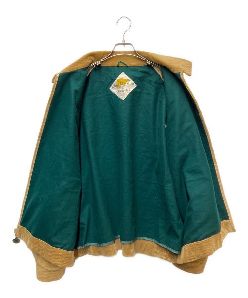 JACK NICKLAUS（ジャック ニクラス）JACK NICKLAUS (ジャック ニクラス) GLENEAGLES (グレンイーグルス) コーデュロイジャケット カーキ×グリーン サイズ:42の古着・服飾アイテム