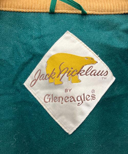 JACK NICKLAUS（ジャック ニクラス）JACK NICKLAUS (ジャック ニクラス) GLENEAGLES (グレンイーグルス) コーデュロイジャケット カーキ×グリーン サイズ:42の古着・服飾アイテム