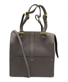 GIORGIO ARMANI（ジョルジョアルマーニ）の古着「2WAYショルダーバッグ」｜グレー