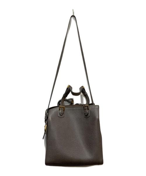 GIORGIO ARMANI（ジョルジョアルマーニ）GIORGIO ARMANI (ジョルジョアルマーニ) 2WAYショルダーバッグ グレーの古着・服飾アイテム