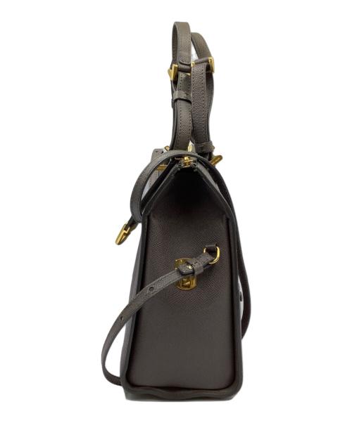 GIORGIO ARMANI（ジョルジョアルマーニ）GIORGIO ARMANI (ジョルジョアルマーニ) 2WAYショルダーバッグ グレーの古着・服飾アイテム