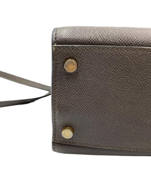 GIORGIO ARMANI（ジョルジョアルマーニ）GIORGIO ARMANI (ジョルジョアルマーニ) 2WAYショルダーバッグ グレーの古着・服飾アイテム