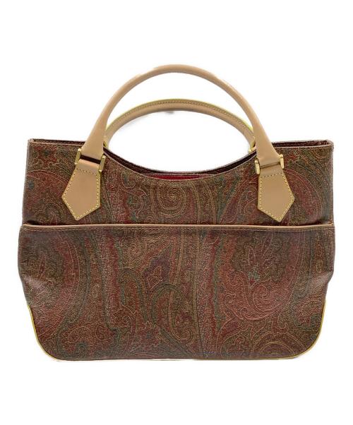ETRO（エトロ）ETRO (エトロ) ハンドバッグ ブラウンの古着・服飾アイテム