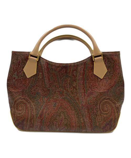 ETRO（エトロ）ETRO (エトロ) ハンドバッグ ブラウンの古着・服飾アイテム