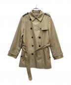 Aquascutumアクアスキュータム）の古着「トレンチコート」｜カーキ