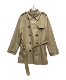 Aquascutum（アクアスキュータム）の古着「トレンチコート」｜カーキ