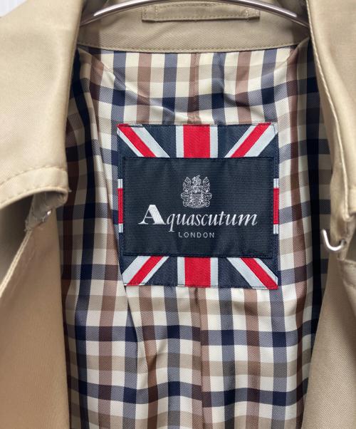 Aquascutum（アクアスキュータム）Aquascutum (アクアスキュータム) トレンチコート カーキ サイズ:SIZE 6の古着・服飾アイテム