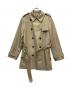 Aquascutum（アクアスキュータム）の古着「トレンチコート」｜カーキ