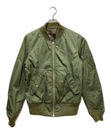 ALPHA INDUSTRIES INC.（アルファインダストリーズ）の古着「リバーシブルブルゾン」｜オリーブ