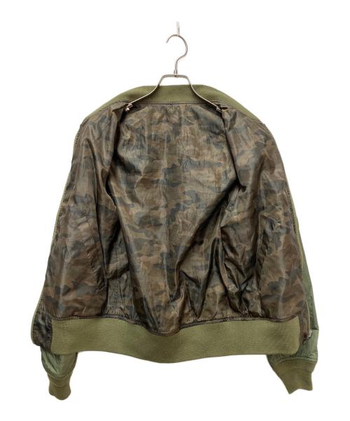 ALPHA INDUSTRIES INC.（アルファインダストリーズ）ALPHA INDUSTRIES INC. (アルファインダストリーズ) リバーシブルブルゾン オリーブ サイズ:Mの古着・服飾アイテム