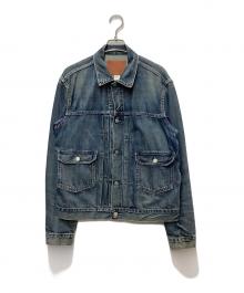 RRL（ダブルアールエル）の古着「デニムジャケット」｜ネイビー