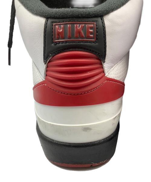 NIKE（ナイキ）NIKE (ナイキ) ハイカットスニーカー ホワイト×レッド サイズ:10の古着・服飾アイテム