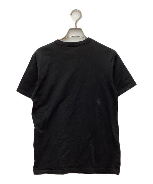 maison kitsune（メゾンキツネ）maison kitsune (メゾンキツネ) 半袖カットソー ブラック サイズ:32の古着・服飾アイテム