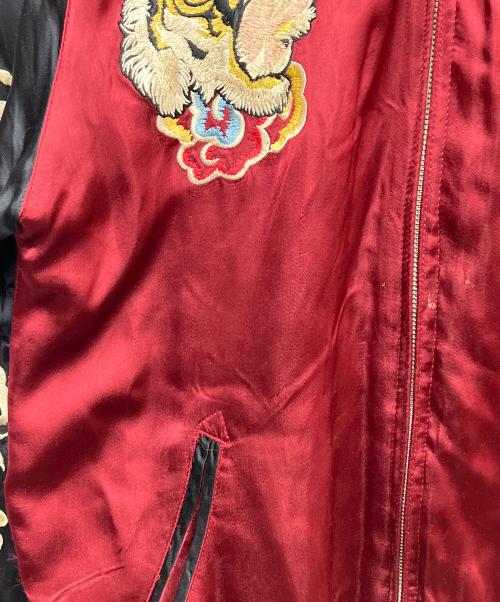 satori（サトリ）satori (サトリ) リバーシブルスカジャン ブラック×レッド サイズ:Lの古着・服飾アイテム