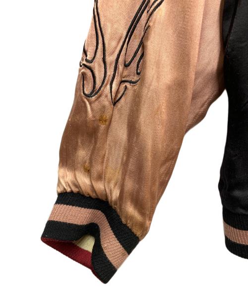 satori（サトリ）satori (サトリ) リバーシブルスカジャン ブラック×レッド サイズ:Lの古着・服飾アイテム