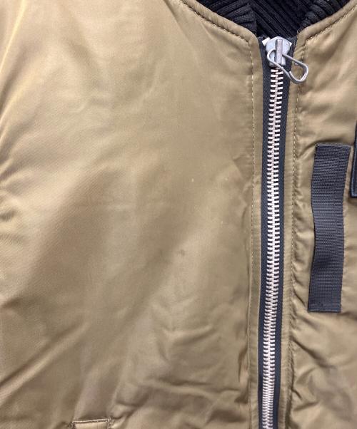 VANSON（バンソン）VANSON (バンソン) フライトジャケット オリーブ サイズ:Mの古着・服飾アイテム