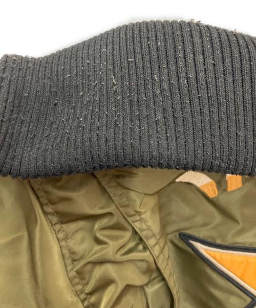 VANSON（バンソン）VANSON (バンソン) フライトジャケット オリーブ サイズ:Mの古着・服飾アイテム