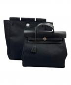 HERMESエルメス）の古着「ハンドバッグ」｜ブラック