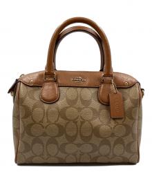 COACH（コーチ）の古着「2WAYバッグ」｜ブラウン