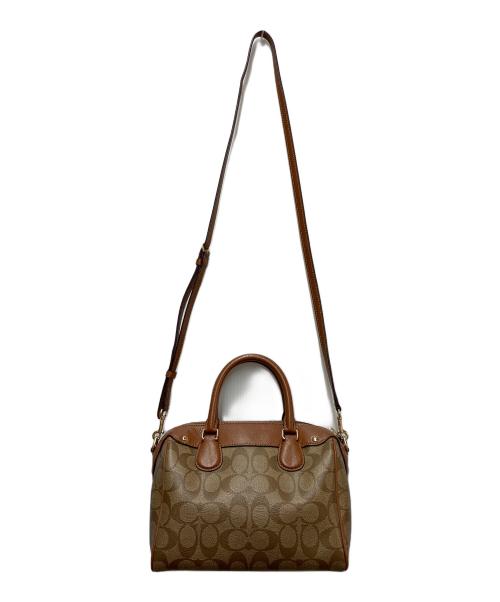 COACH（コーチ）COACH (コーチ) 2WAYバッグ ブラウンの古着・服飾アイテム