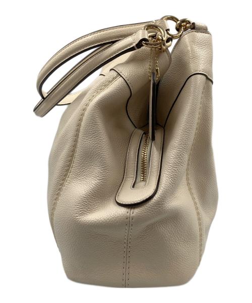 COACH（コーチ）COACH (コーチ) ハンドバッグ ホワイトの古着・服飾アイテム