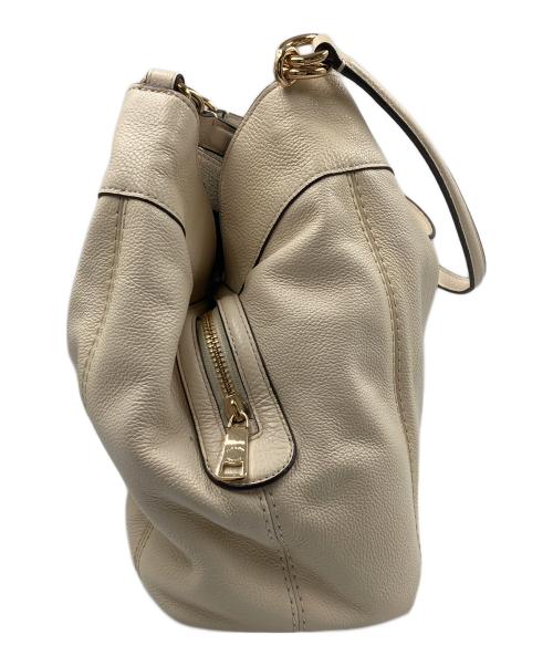 COACH（コーチ）COACH (コーチ) ハンドバッグ ホワイトの古着・服飾アイテム