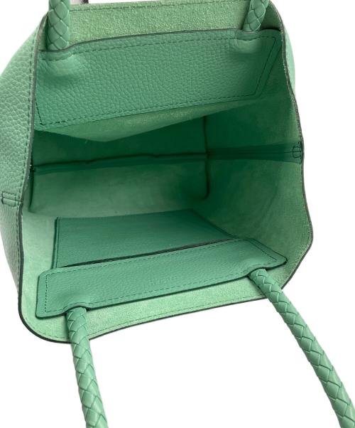 HIROFU（ヒロフ）HIROFU (ヒロフ) ハンドバッグ グリーンの古着・服飾アイテム