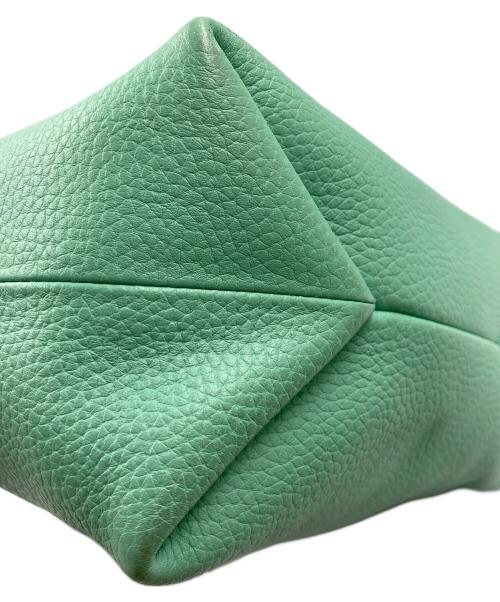 HIROFU（ヒロフ）HIROFU (ヒロフ) ハンドバッグ グリーンの古着・服飾アイテム