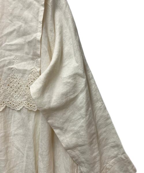 studio clip（スタジオクリップ）studio clip (スタジオクリップ) 長袖ワンピース ホワイト サイズ:FREEの古着・服飾アイテム