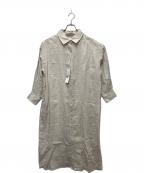 Natural by clipナチュラル バイ クリップ）の古着「長袖ワンピース」｜ホワイト