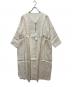 Natural by clip（ナチュラル バイ クリップ）の古着「リネンコートワンピース」｜ホワイト