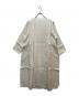 Natural by clip (ナチュラル バイ クリップ) リネンコートワンピース ホワイト サイズ:Free 未使用品：6000円