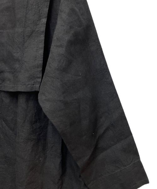 Natural by clip（ナチュラル バイ クリップ）Natural by clip (ナチュラル バイ クリップ) 長袖ワンピース ブラック サイズ:Free 未使用品の古着・服飾アイテム