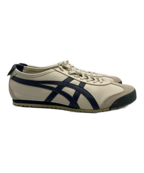 Onitsuka Tiger（オニツカタイガー）Onitsuka Tiger (オニツカタイガー) スニーカー グレー×ブルー サイズ:28の古着・服飾アイテム