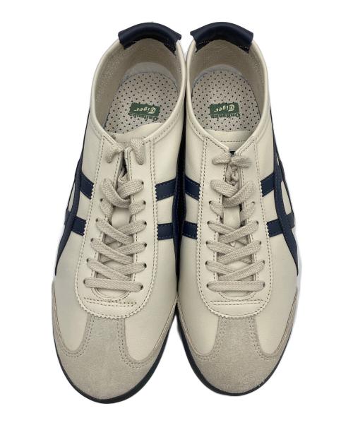 Onitsuka Tiger（オニツカタイガー）Onitsuka Tiger (オニツカタイガー) スニーカー グレー×ブルー サイズ:28の古着・服飾アイテム