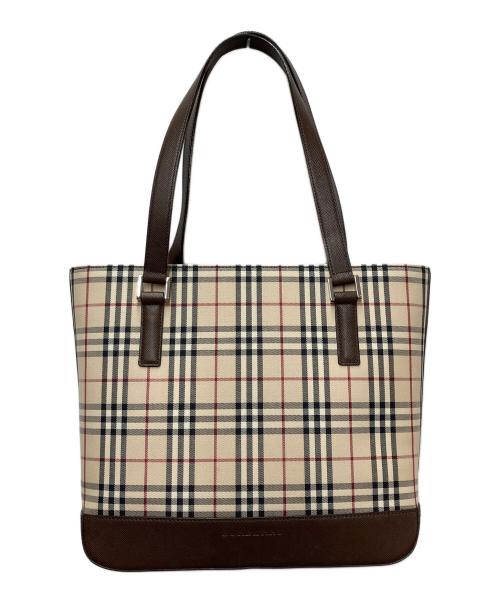 BURBERRY（バーバリー）BURBERRY (バーバリー) トートバッグ ベージュの古着・服飾アイテム