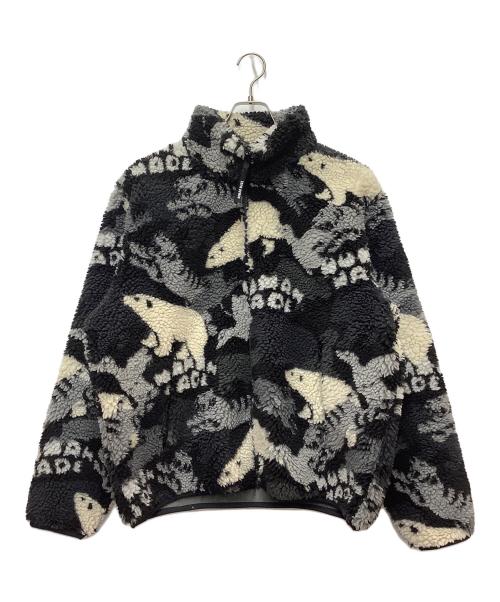 HUMAN MADE（ヒューマンメイド）HUMAN MADE (ヒューマンメイド) フリースジャケット グレー サイズ:46の古着・服飾アイテム