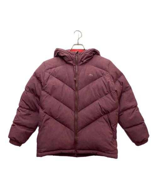 LACOSTE LIVE（ラコステライブ）LACOSTE LIVE (ラコステライブ) ダウンジャケット レッド サイズ:38の古着・服飾アイテム