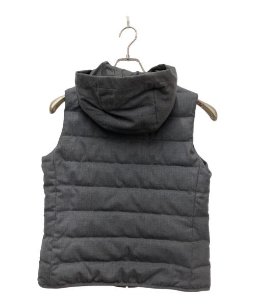 LACOSTE（ラコステ）LACOSTE (ラコステ) ダウンベスト グレー サイズ:38の古着・服飾アイテム