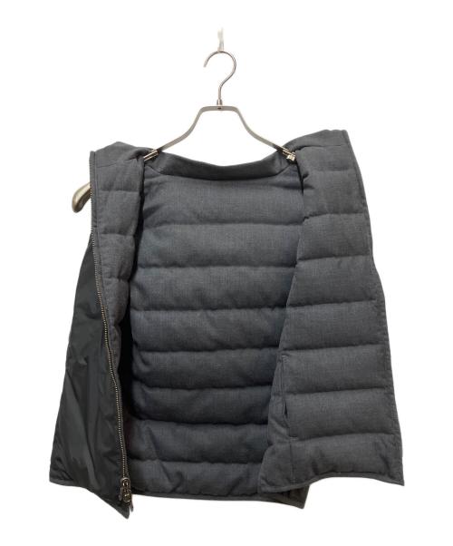LACOSTE（ラコステ）LACOSTE (ラコステ) ダウンベスト グレー サイズ:38の古着・服飾アイテム