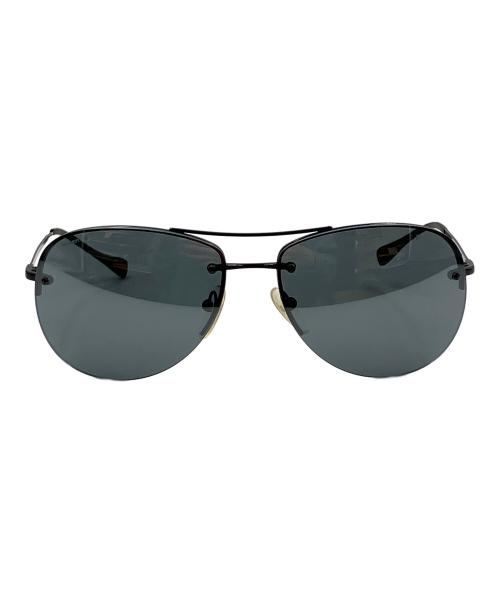 PRADA（プラダ）PRADA (プラダ) サングラス ブラック サイズ:59□14の古着・服飾アイテム