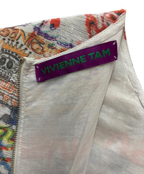 VIVIENNE TAM（ヴィヴィアンタム）VIVIENNE TAM (ヴィヴィアンタム) 半袖ワンピース マルチカラー サイズ:Mの古着・服飾アイテム