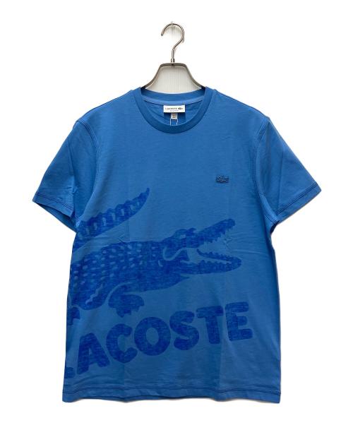 LACOSTE（ラコステ）LACOSTE (ラコステ) 半袖カットソー ブルー サイズ:L 未使用品の古着・服飾アイテム