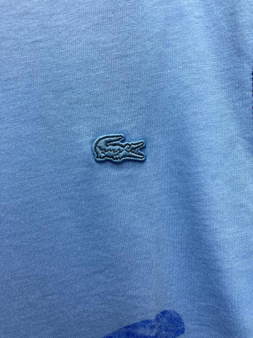 LACOSTE（ラコステ）LACOSTE (ラコステ) 半袖カットソー ブルー サイズ:L 未使用品の古着・服飾アイテム