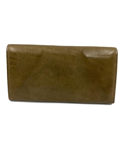 BEERBELLY（ビアベリー）BEERBELLY (ビアベリー) 長財布 オリーブの古着・服飾アイテム