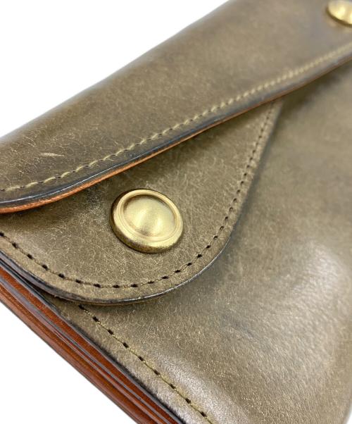 BEERBELLY（ビアベリー）BEERBELLY (ビアベリー) 長財布 オリーブの古着・服飾アイテム