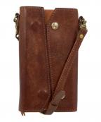 RYUリュウ）の古着「ショルダーウォレット」｜ブラウン