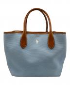 POLO RALPH LAURENポロ・ラルフローレン）の古着「2WAYトートバッグ」｜スカイブルー